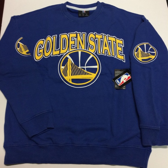 NBA Other - Golden state warriors blue crewneck sweatshirt